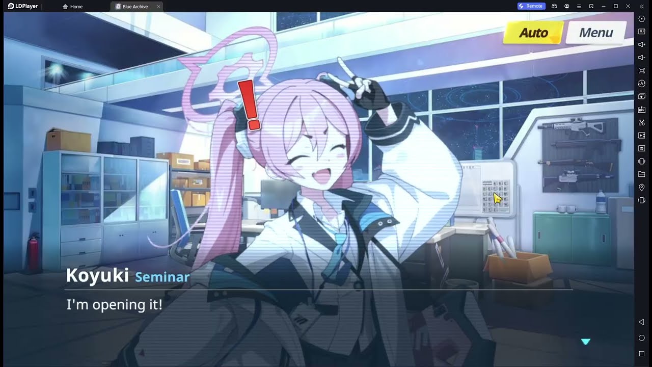 Secret Midnight Party Episode 1 Event Story. Blue Archive