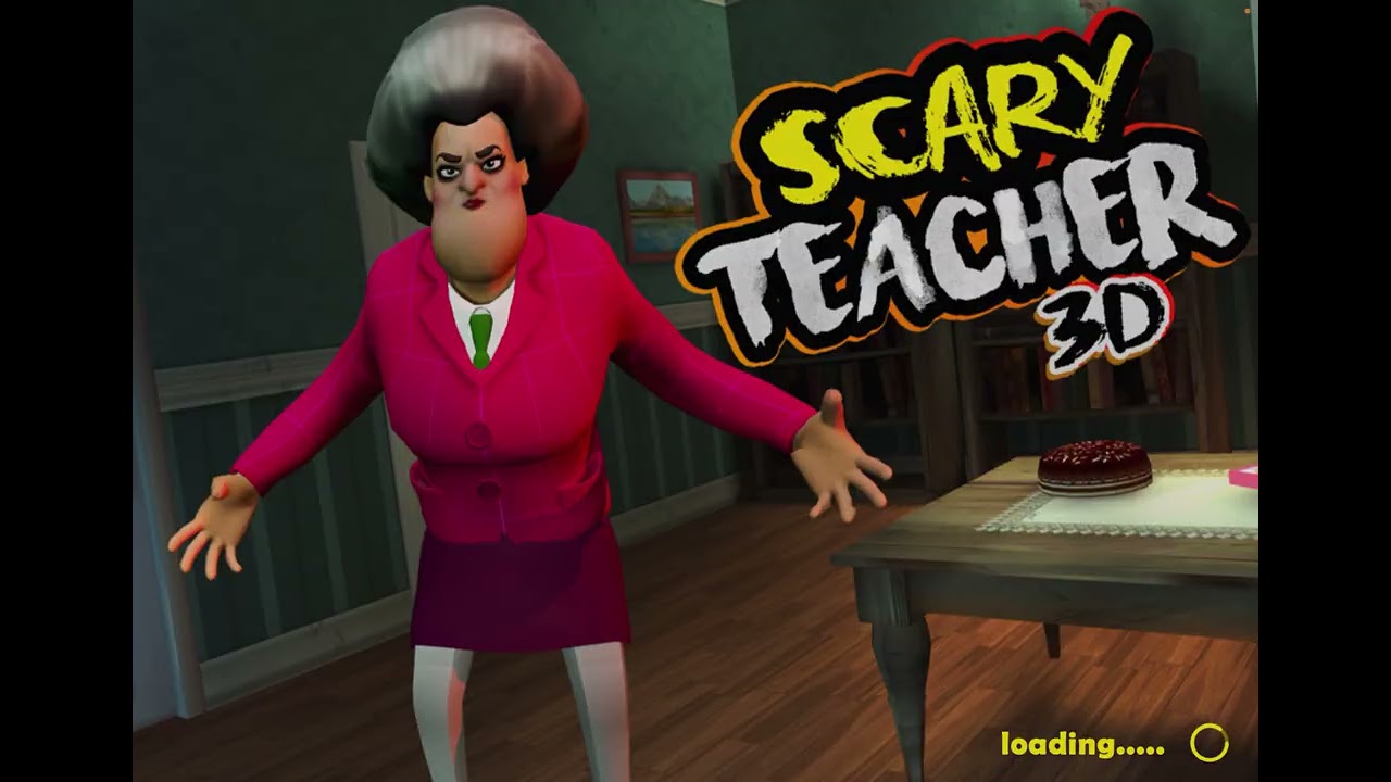 Scary teacher üçü oynuyorum