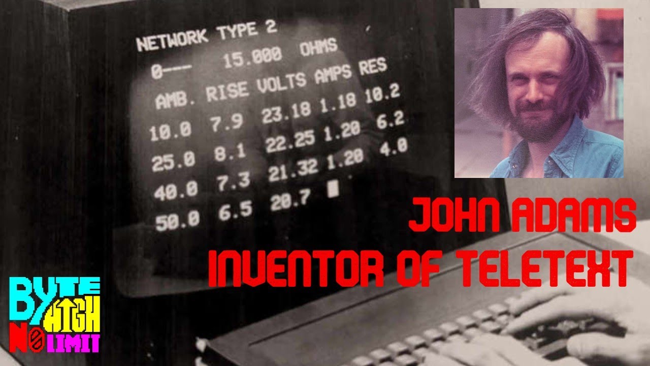 John Adams - Inventor, Creator of teletext