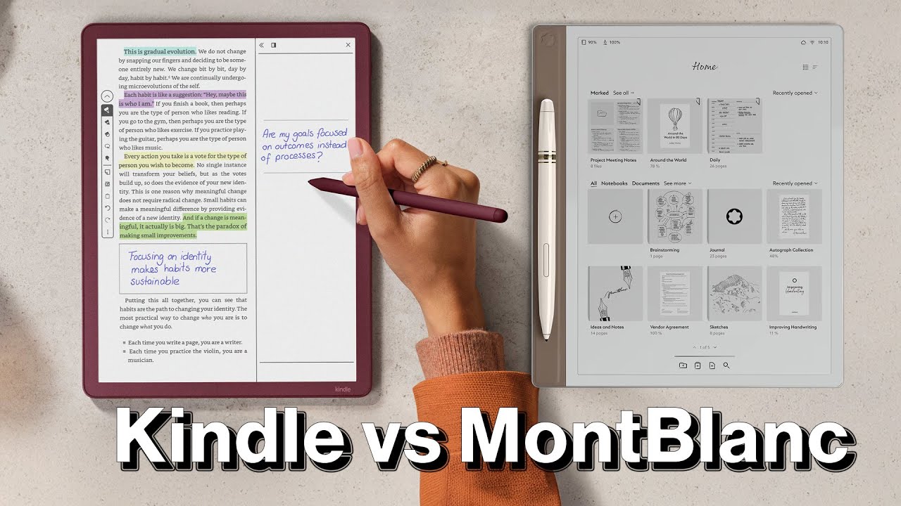 К лучшему ли это? Kindle Scribe ColorSoft и MontBlanc Digital Paper