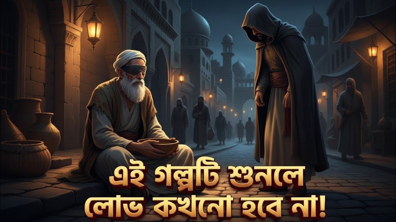 খলিফা হারুনুর রশীদ কেনো অবাক হলেন এই অন্ধ ফকিরকে দেখে। Islamic moral story 