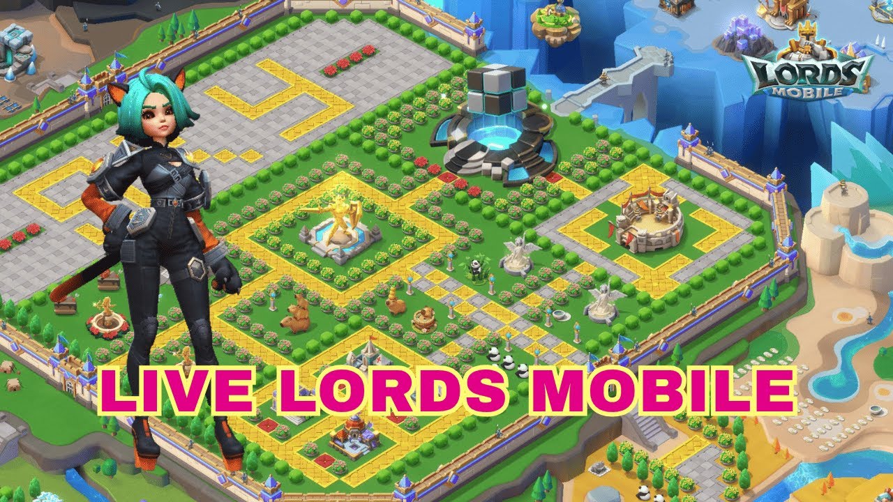 LIVE Lords Mobile - Welcome febuari, let's go kvk