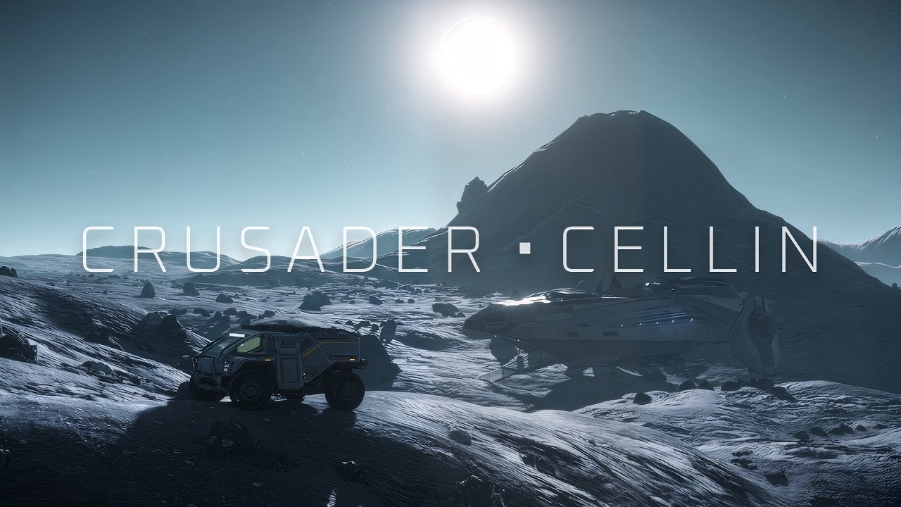 Cellin • Exploring the Mysterious Moon of Crusader in Star Citizen!