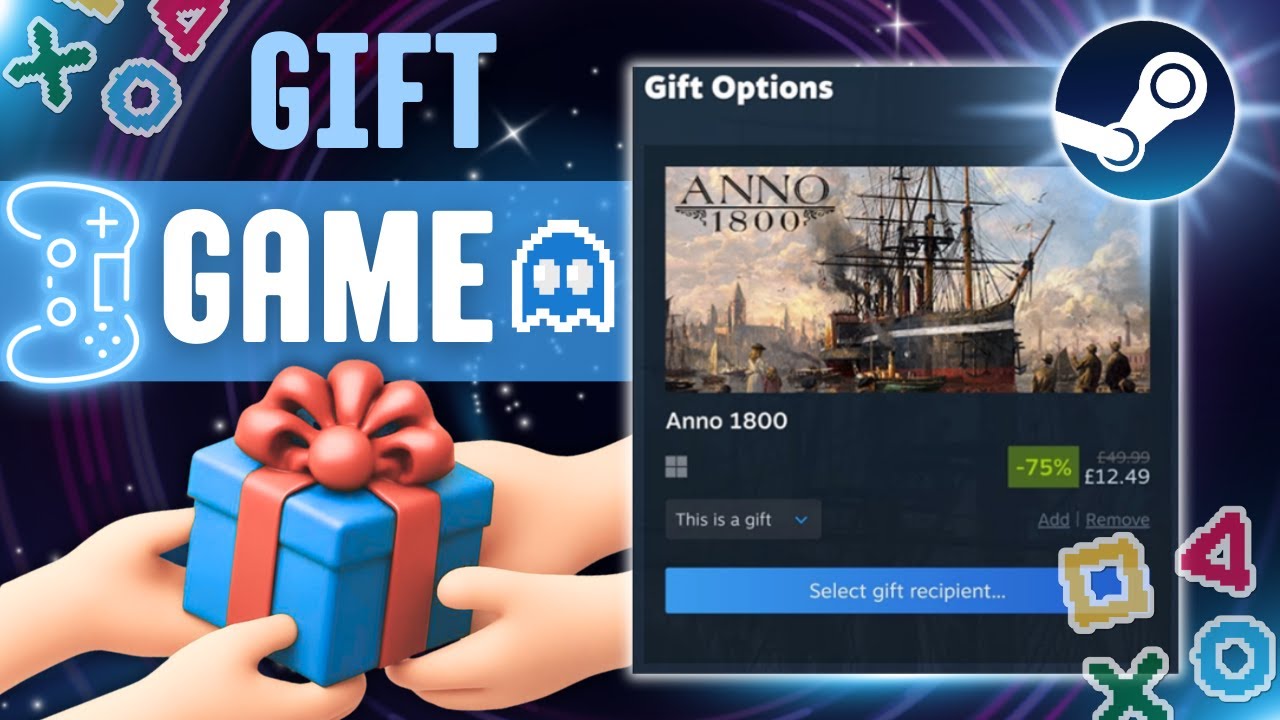 Как дарить игры в Steam (руководство для настольных компьютеров и мобильных устройств)
