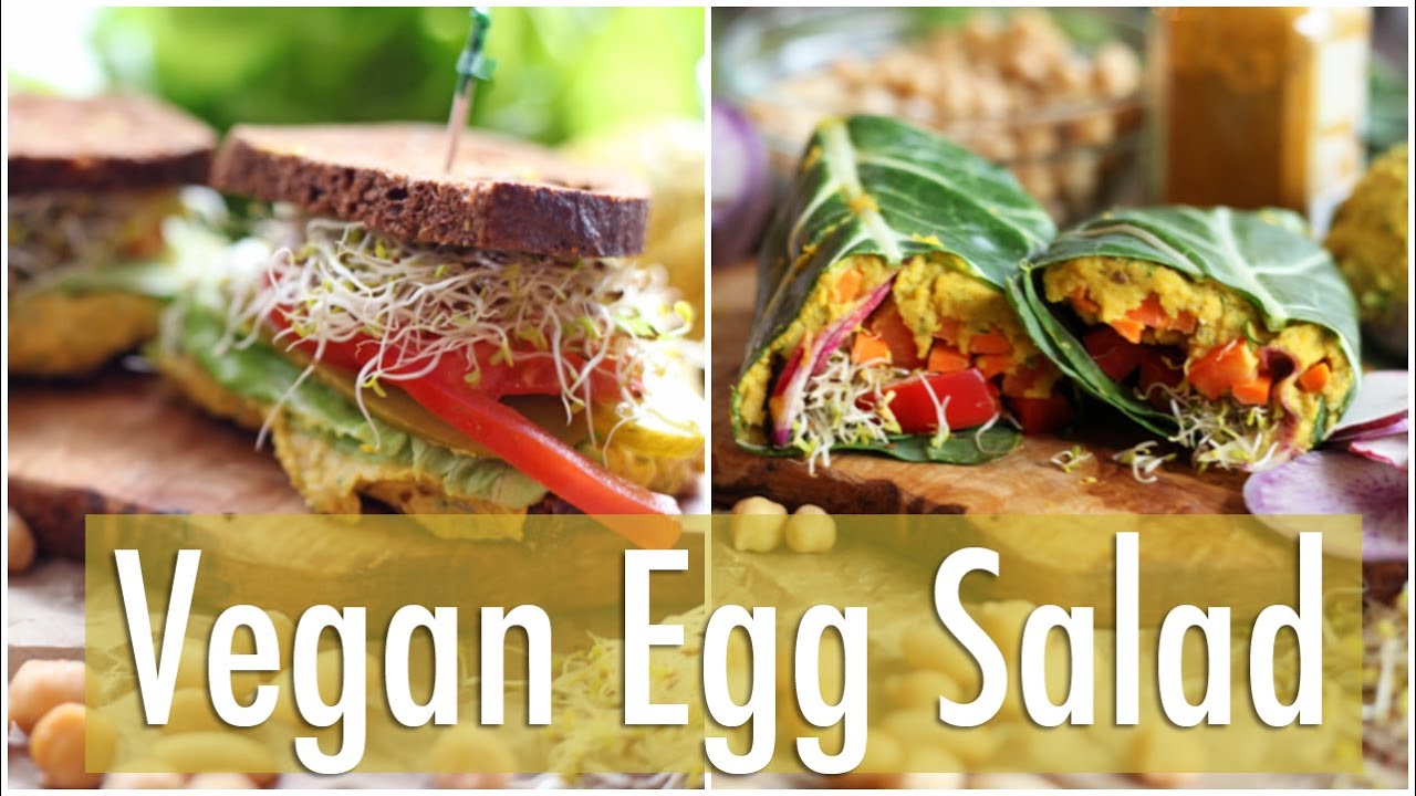Easy Vegan Egg Salad | Healthy Lunch Ideas Collab w/The Edgy Veg