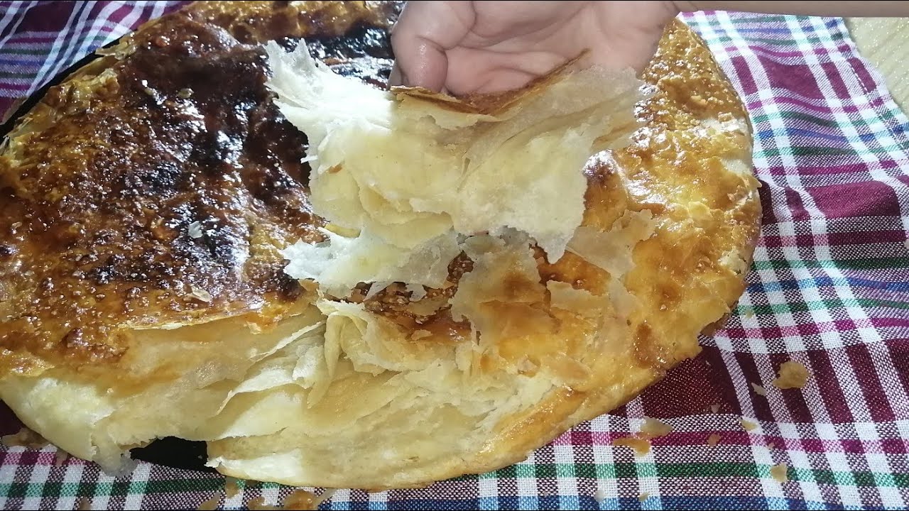 أحلى فطيرة تركية فلكوشة مورقة بشكل رهيب تحفة ❤️