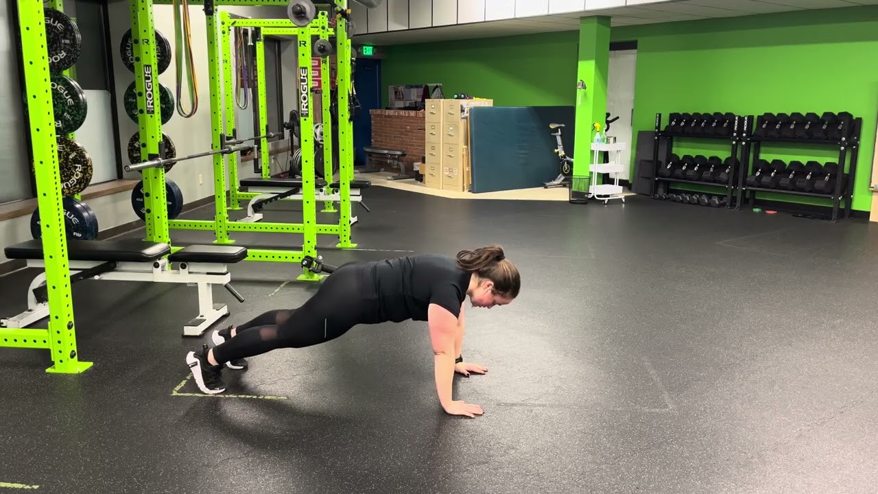 Unity Fitness - Push Up (Knees)