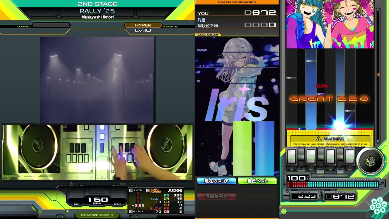 【beatmania IIDX】RALLY '25 / Masayoshi Iimori