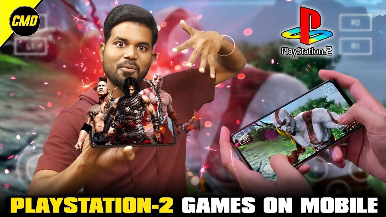 How To Play PS2 Games On Mobile | PCSX2 Emulator Setup Tamil | Infact Cmd