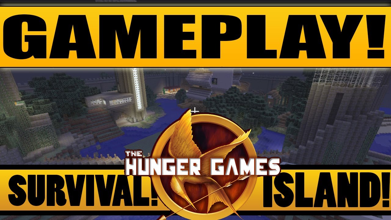 Minecraft - XBOX 360 Hunger Games Map Gameplay!