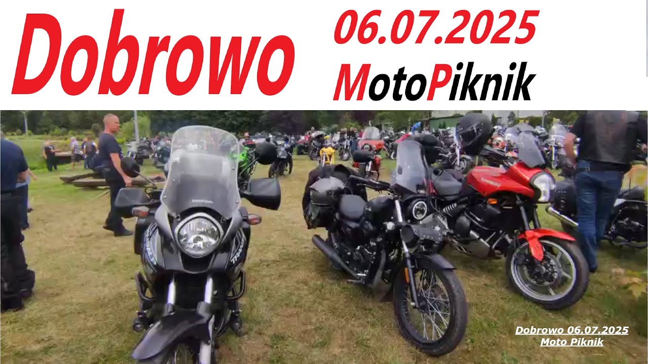 Dobrowo 06.07.2025 Moto Piknik Ognisko