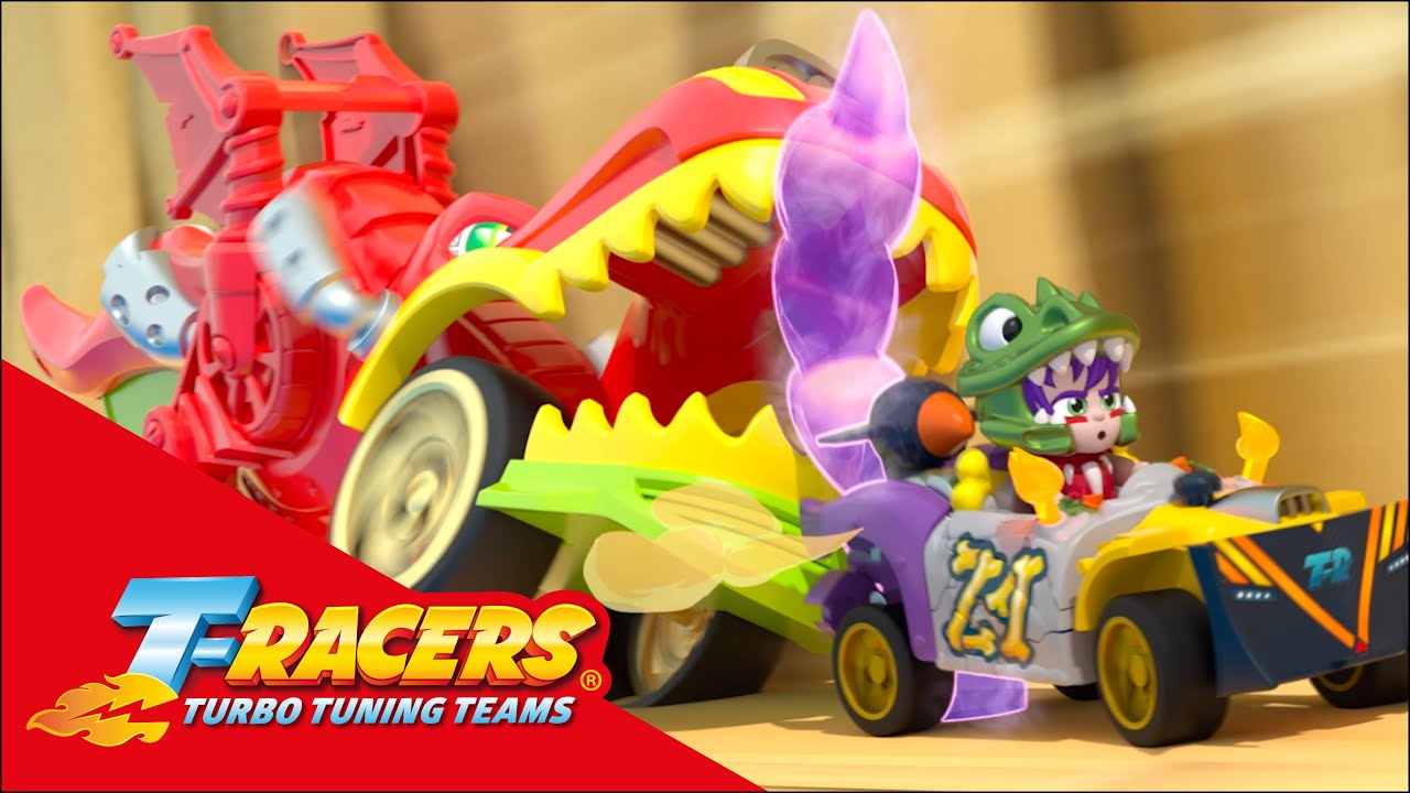 T-RACERS | Odcinek: 🐉 Podwójny smok 🐉| Serial rysunkowy dla dzieci po polsku