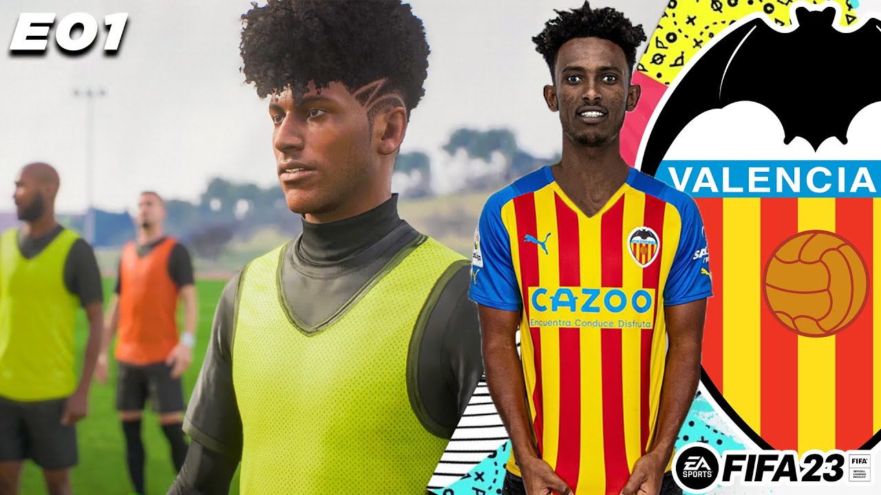 Абубекер Насир Режим карьеры игрока FIFA 23, EP1 — Насир ПРИСОЕДИНЯЕТСЯ К ВАЛЕНСИИ!!🔥