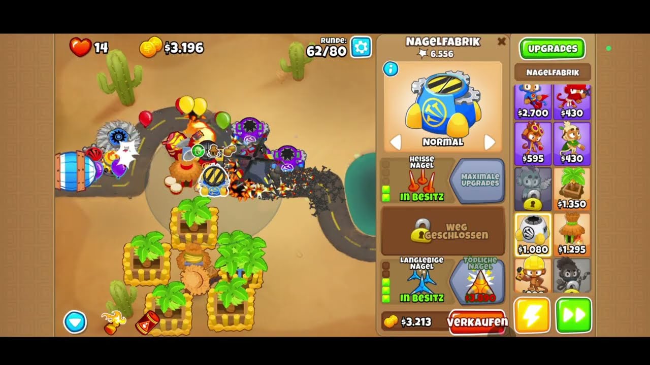 BTD 6 #4 AFFEN FREIE ZOHNE 