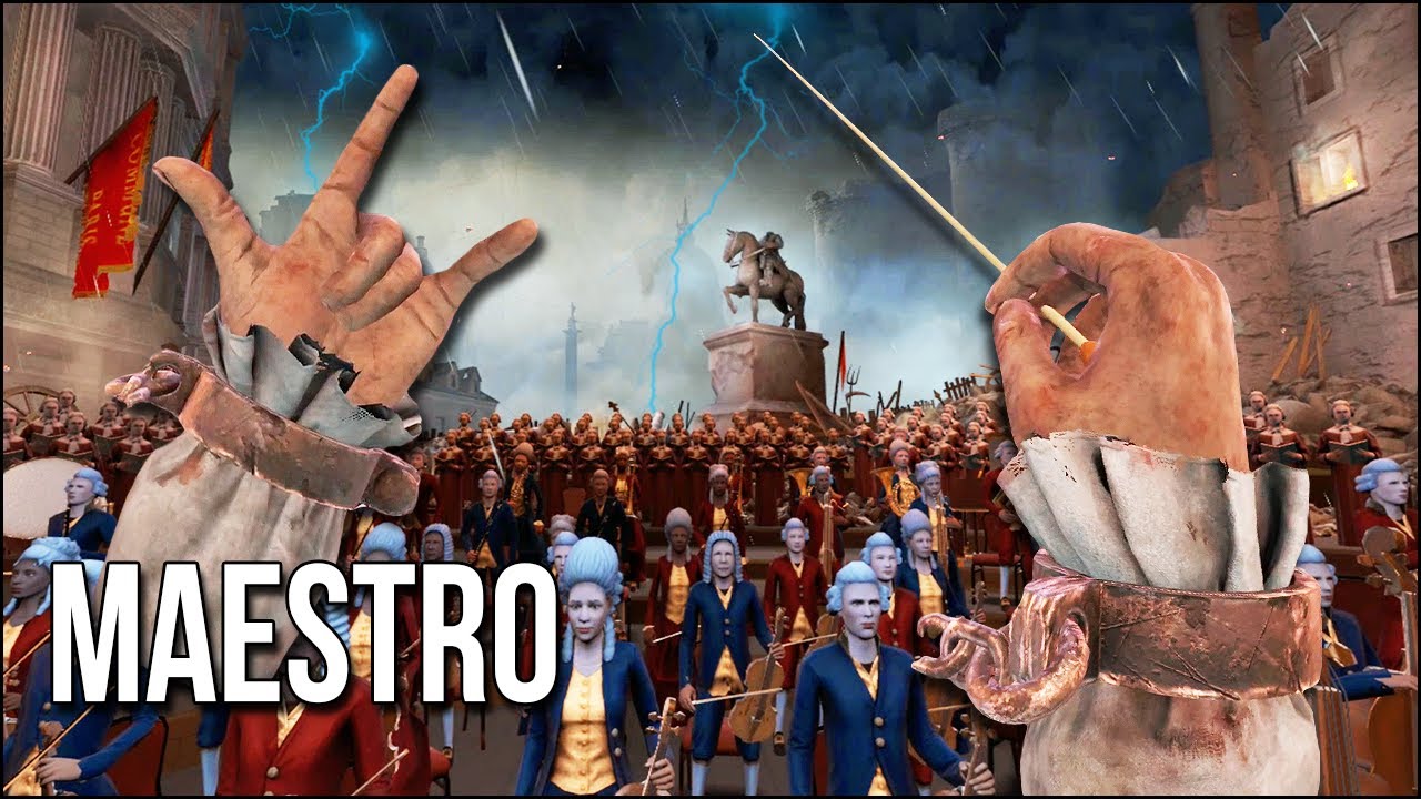 Maestro | Using My Actual Hands To Conduct An Orchestra As Cannons Fire All Around Me