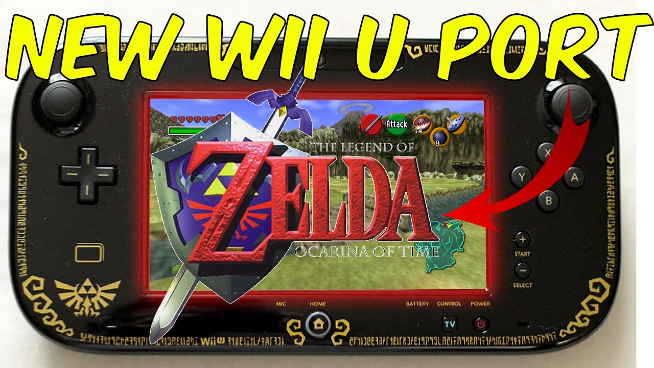 NEW Ocarina of Time Wii U Port - Ship of Harkinian