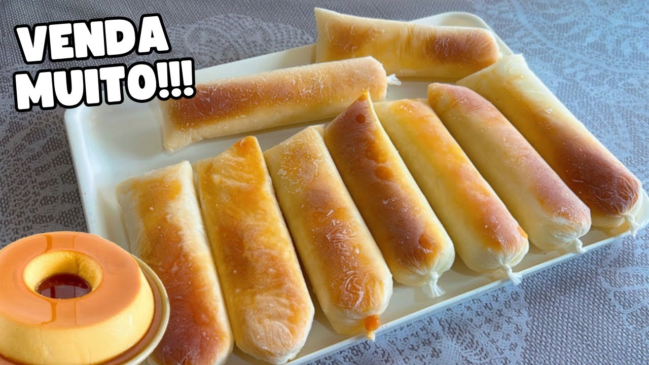 🔥ESSE É SUCESSO DE VENDAS!!! GELADINHO GOURMET DE PUDIM SEM GEMAS 🍮