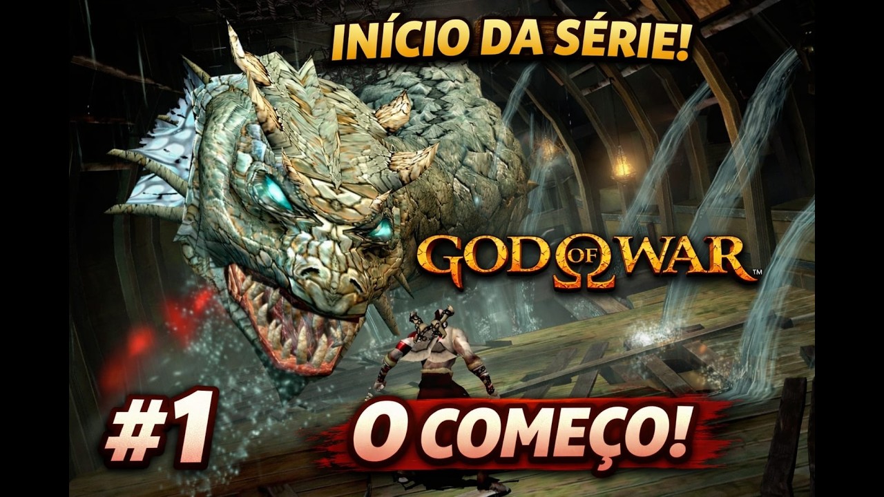 GOD OF WAR  PARTE 1 – O INÍCIO DA FÚRIA DE KRATOS! (BOSS HYDRA)