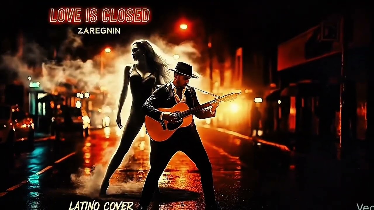 Love is Closed - Latino Rock cover by ZarEgnin (cinematic ai music video)