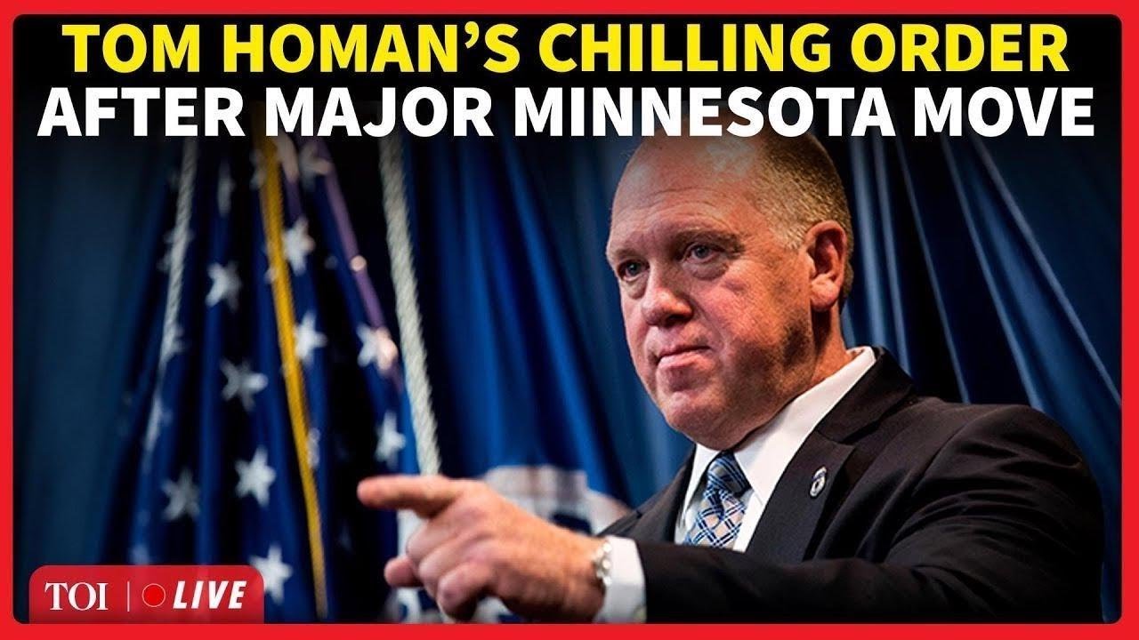 Tom Homan: ‘Grab All Those Who…’: Shocking Order After Trump’s Big Minnesota Move | Watch