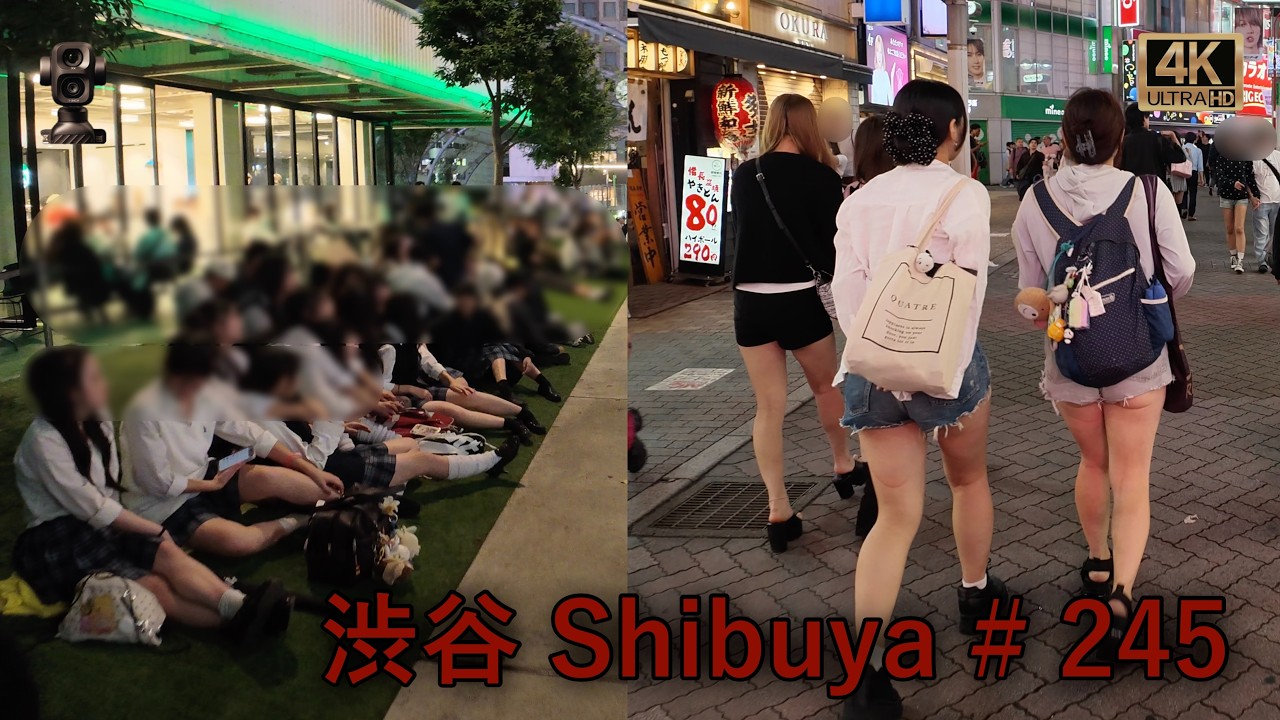 【4K Tokyo walk】渋谷 Shibuya #245 東京散歩