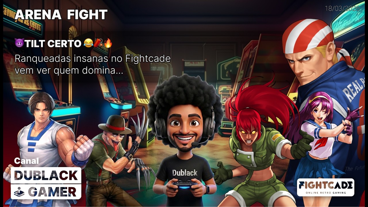😈 KOF 2002 AO VIVO | Hoje alguém vai tiltar forte na arena 😂🧨🔥