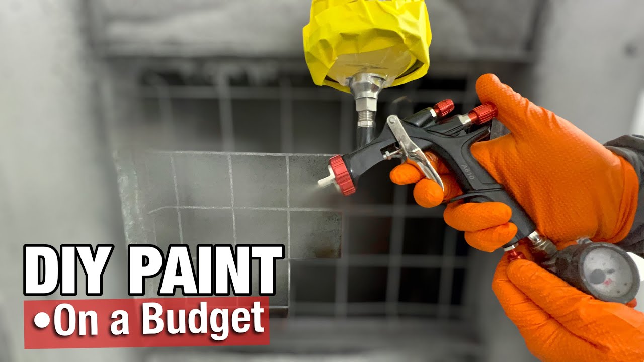 Spray Painting a Car on a Budget