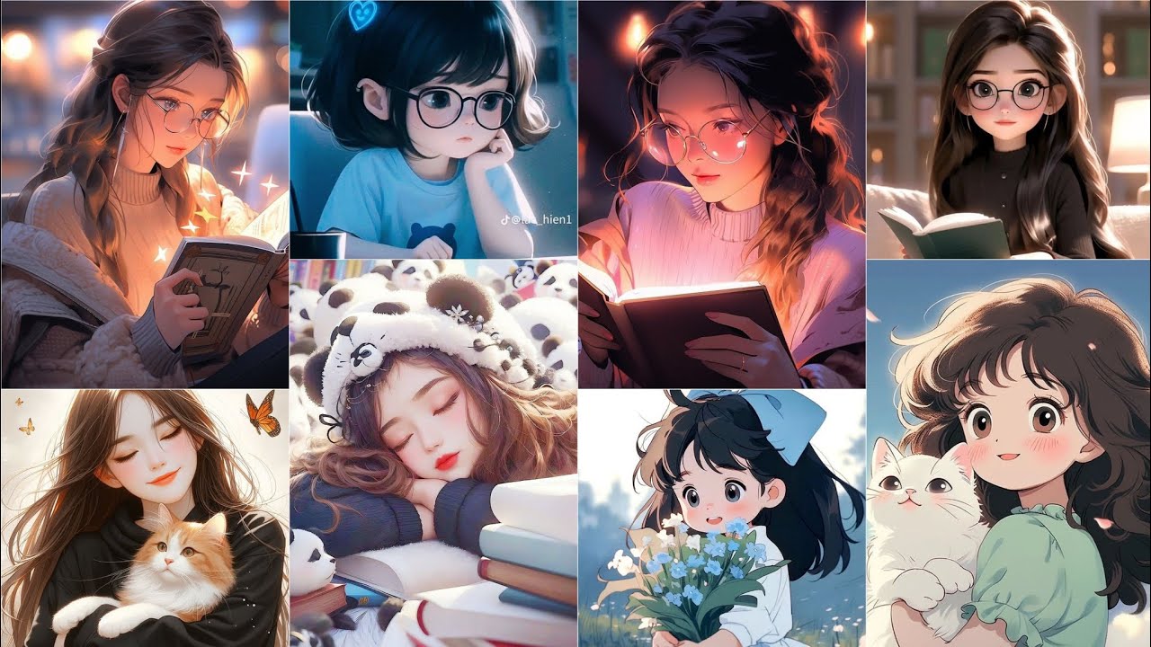 🦋Cartoon girl dpz # |✨beautiful profile dpz| dp photo for girl| BTS| cute girl dp pic anime dp, Ifv