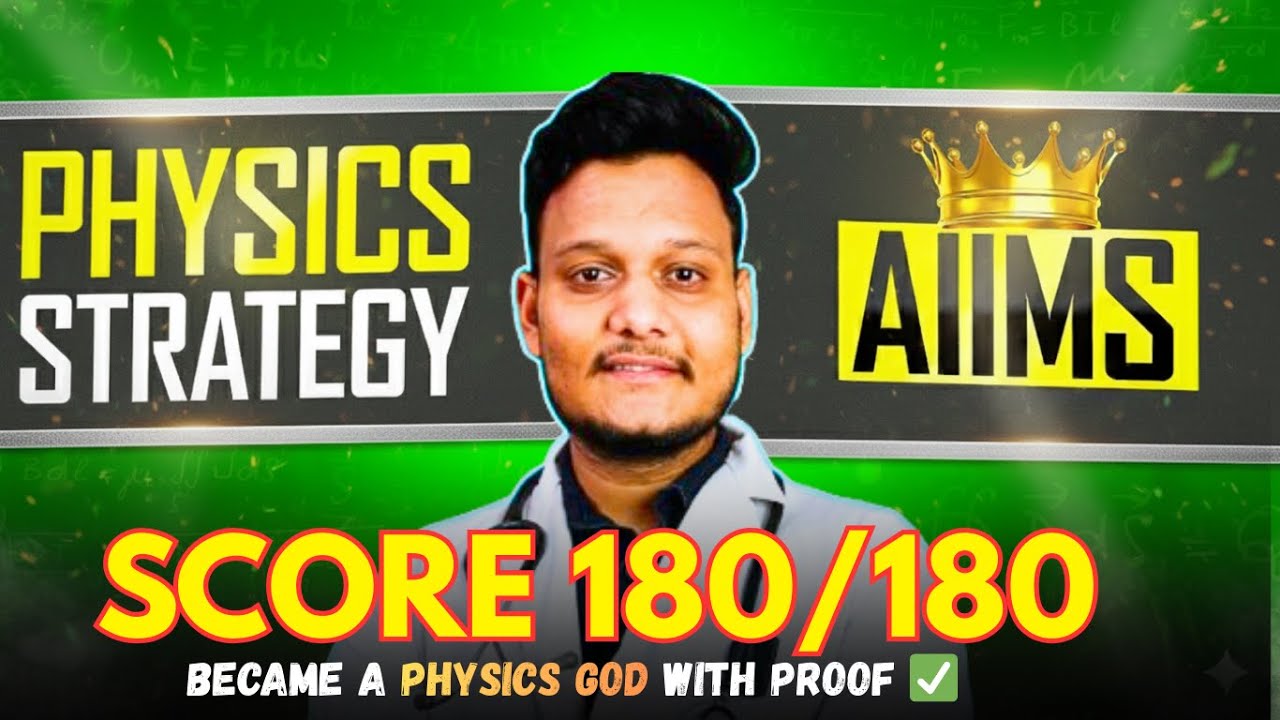 Became King of NEET Physics | Ultimate strategy for NEET 2026