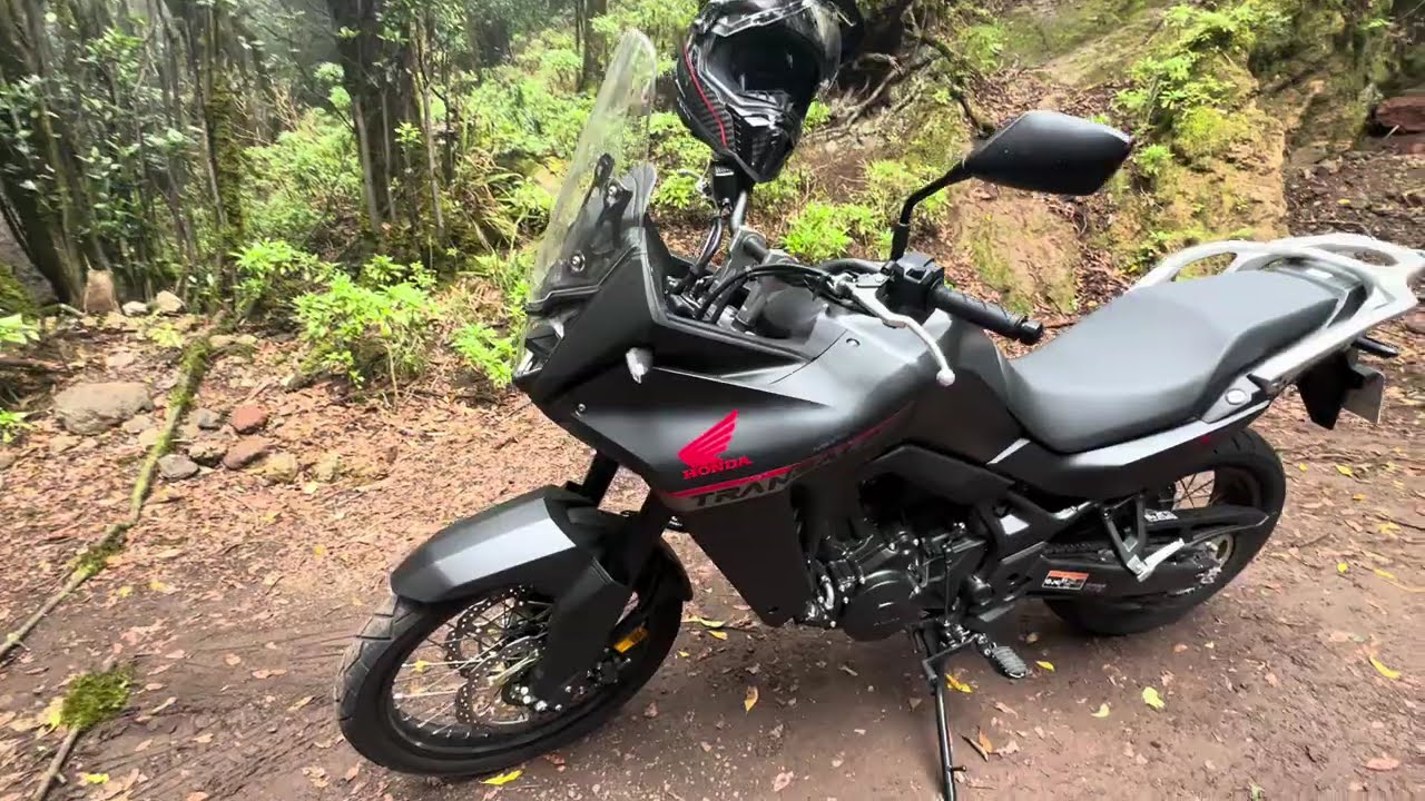 Me dejan una Honda Transalp 750
