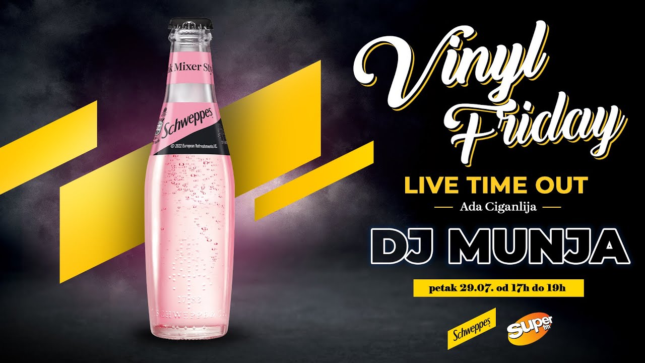 Schweppes Pink Vinyl Friday #81 DJ Munja┃Super FM