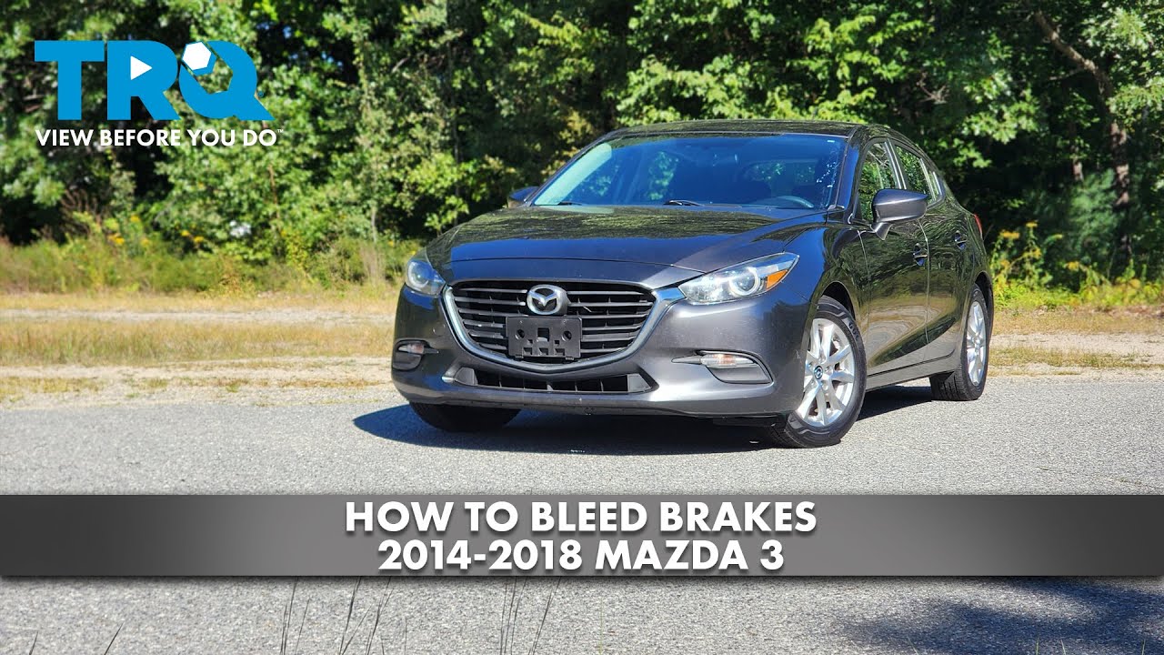 Как прокачать тормоза Mazda 3 2014-2018