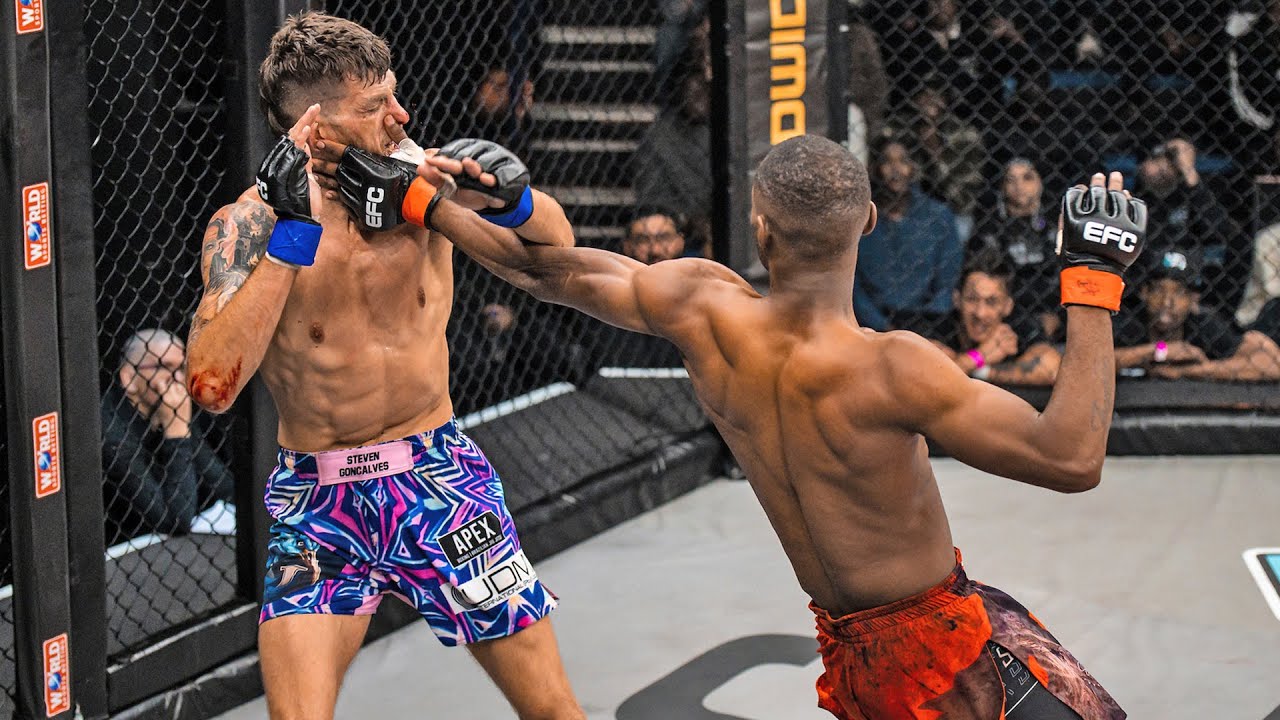 DRC Faced South Africa! Shadrick Dju Yemba vs Steven Goncalves | EFC 124
