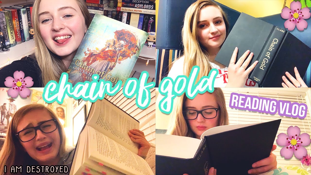 chain of gold destroyed me🤯// READING VLOG (spoiler free)