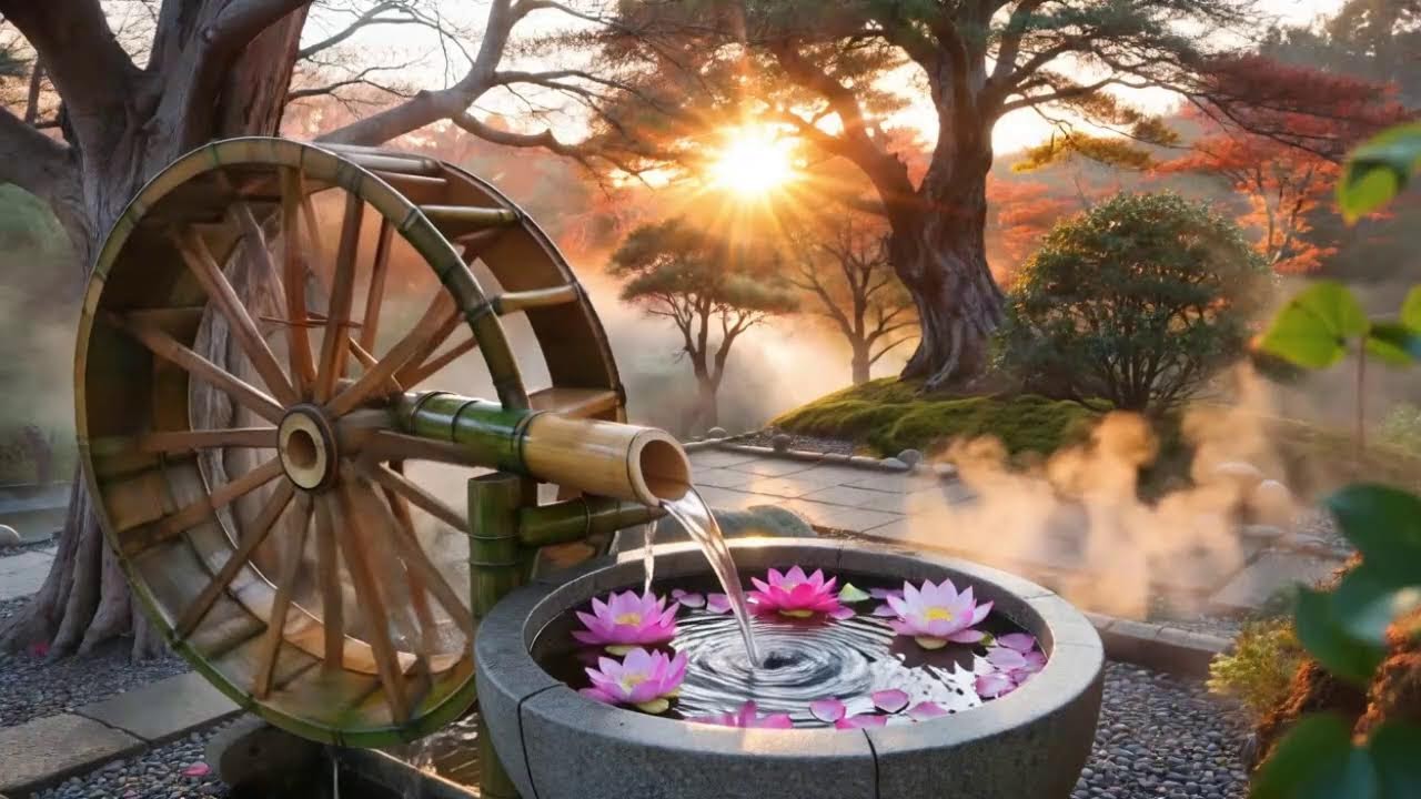 Bamboo Water Healing Music for Sleep, Meditation & Mind Relaxation