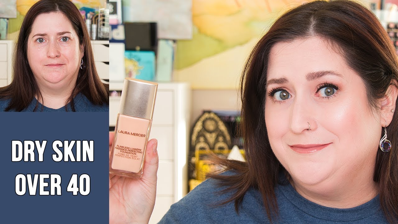 LAURA MERCIER FLAWLESS LUMIERE RADIANCE PERFECTING FOUNDATION | Dry Skin Review & Wear Test