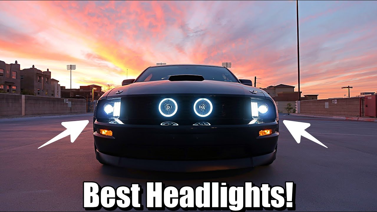 Raxiom DRL Projector Headlight Review and Test Drive! (05-09)