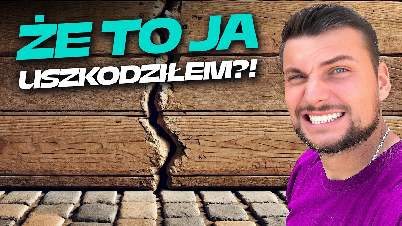 ZEPSUŁEM COŚ WŁAŚCICIELOWI | Mycie kostki brukowej talerzem nie zawsze jest proste | DOMINIK MALUJE