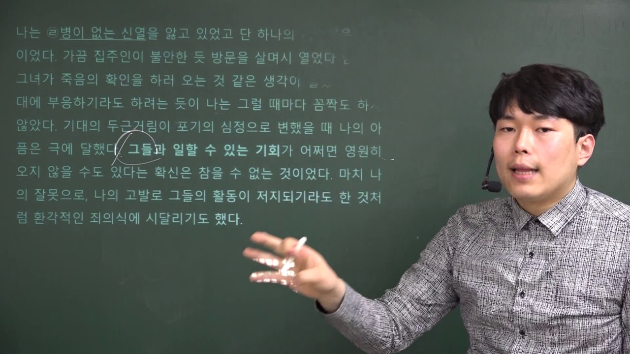 [포마][2017년 3월 고3 국어 모의고사 해설][문학-30~32번 지문분석 회색눈사람]