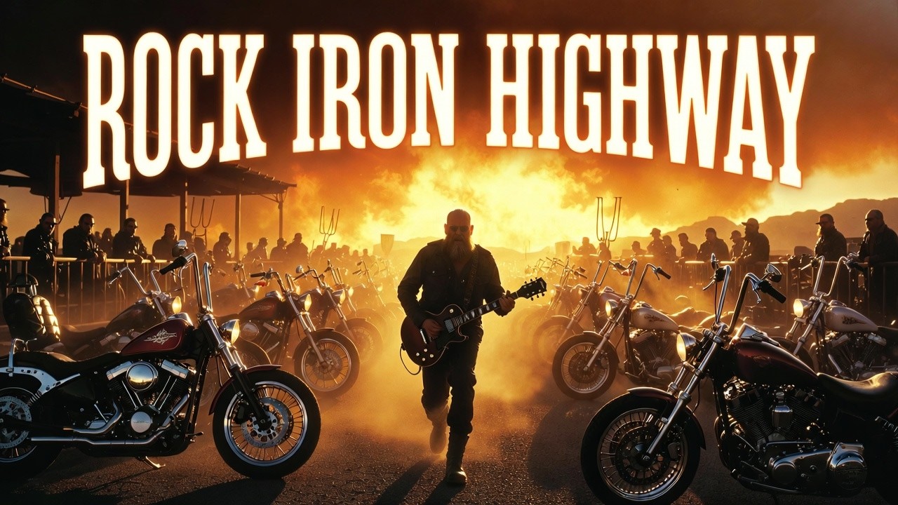 Rock Iron Higway – What Happens When 100 Outlaw Bikers Unite at Sunset? #highwayrock