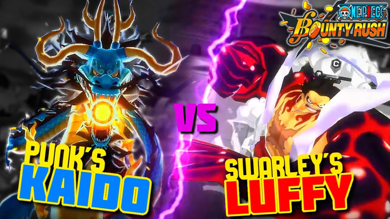 EX KAIDO vs EX LUFFY!!! | 6★ Versus Gameplay ft. @NBxSwarley [One Piece Bounty Rush]
