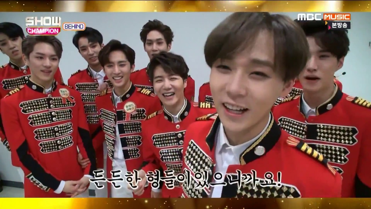 [ENG] Pentagon (펜타곤) @ 170103 Show Champion Backstage