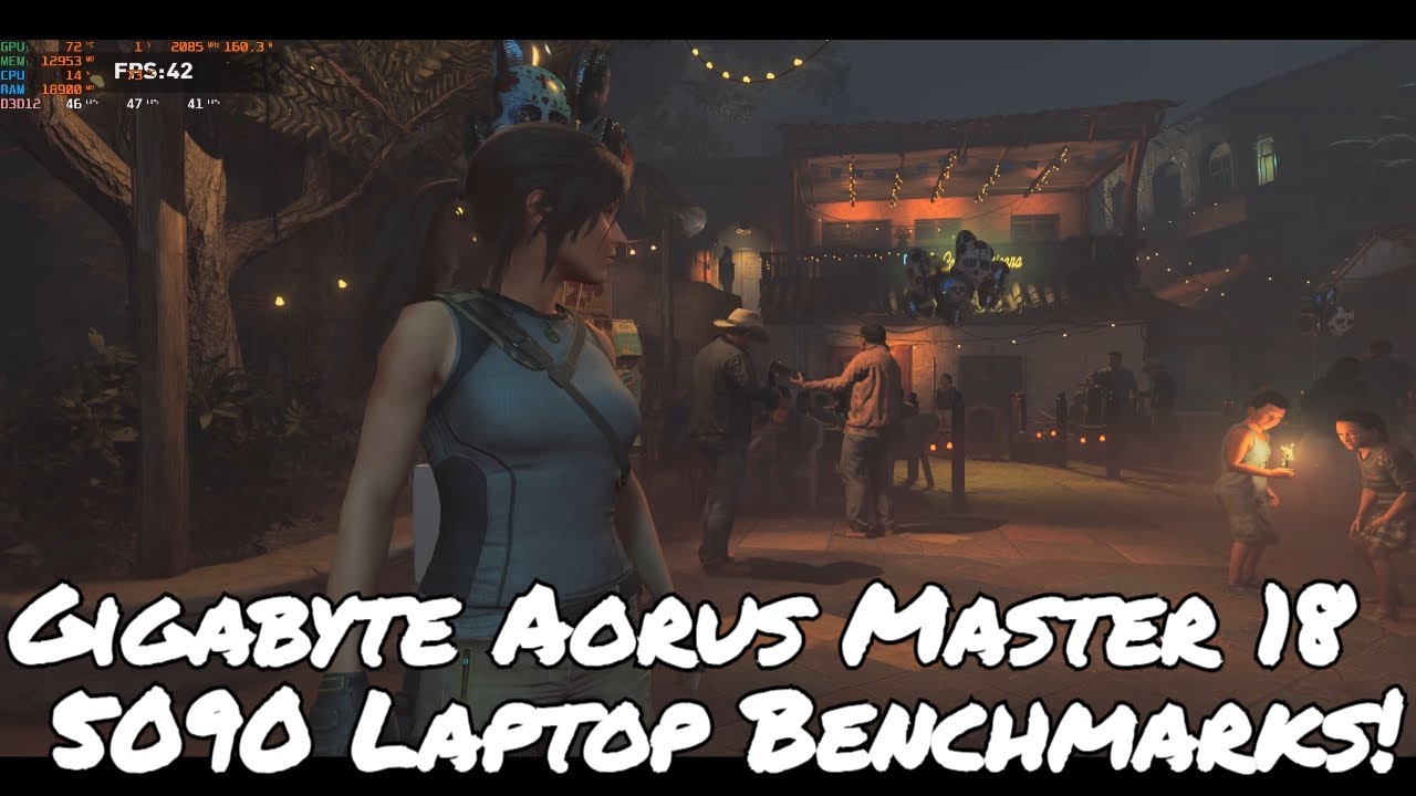 Gigabyte Aorus Master 18 5090 Laptop Benchmarks!