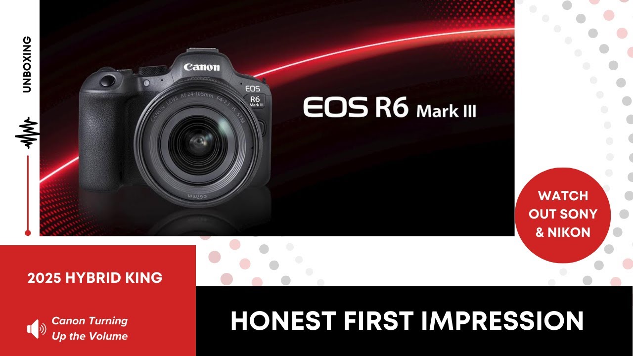📦 Распаковка Canon R6 Mark III — новый король гибридов?! | С Днём благодарения