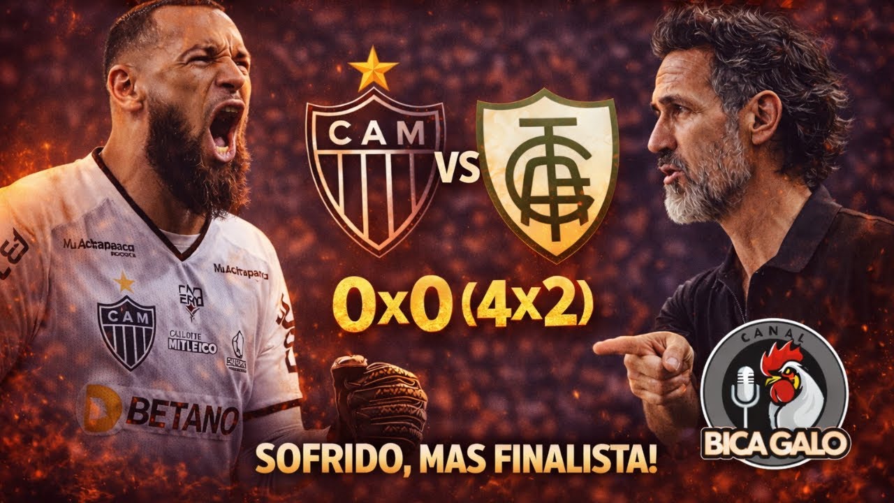 PÓS-JOGO DA TRINCA: GALO NA FINAL! • ÉVERSON HERÓI E A ESTREIA DO BARBA
