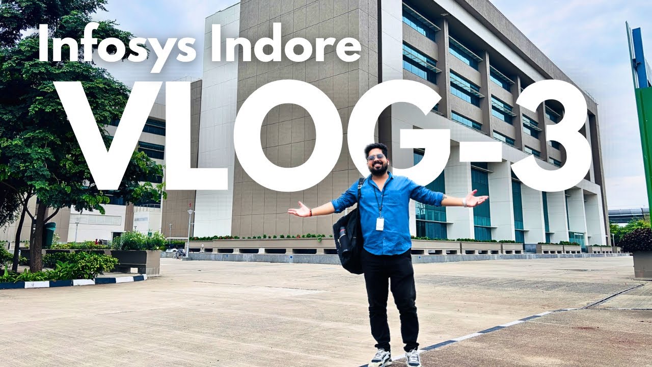 A Day at INFOSYS INDORE ✨ | Office Tour Mini Vlog | UmeshTVlogs | #vlog3 