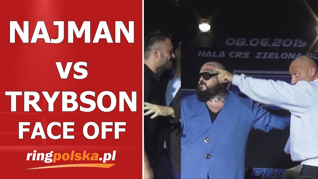 TRYBSON atakuje krzeszłem, NAJMAN rzuca butelką: Face off przez FFF