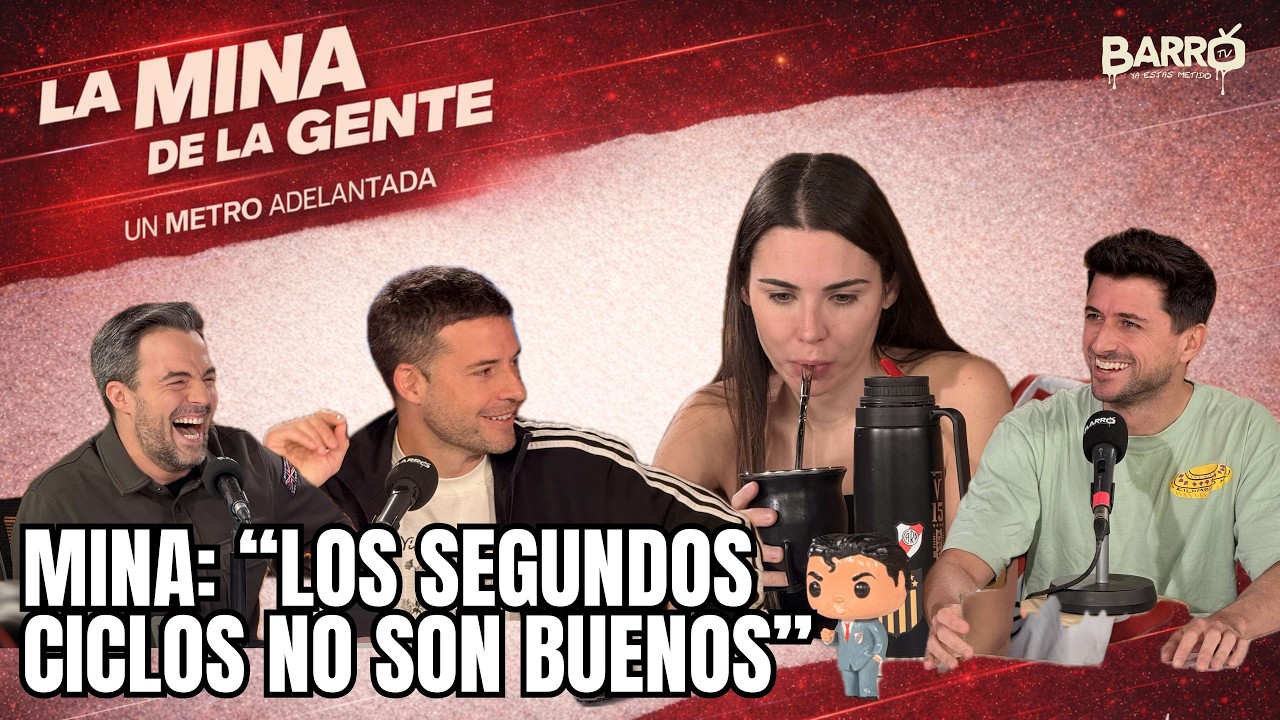 Mina Bonino mufó a su amigo Roque para que Boca no gane la libertadores I Un metro adelantado I