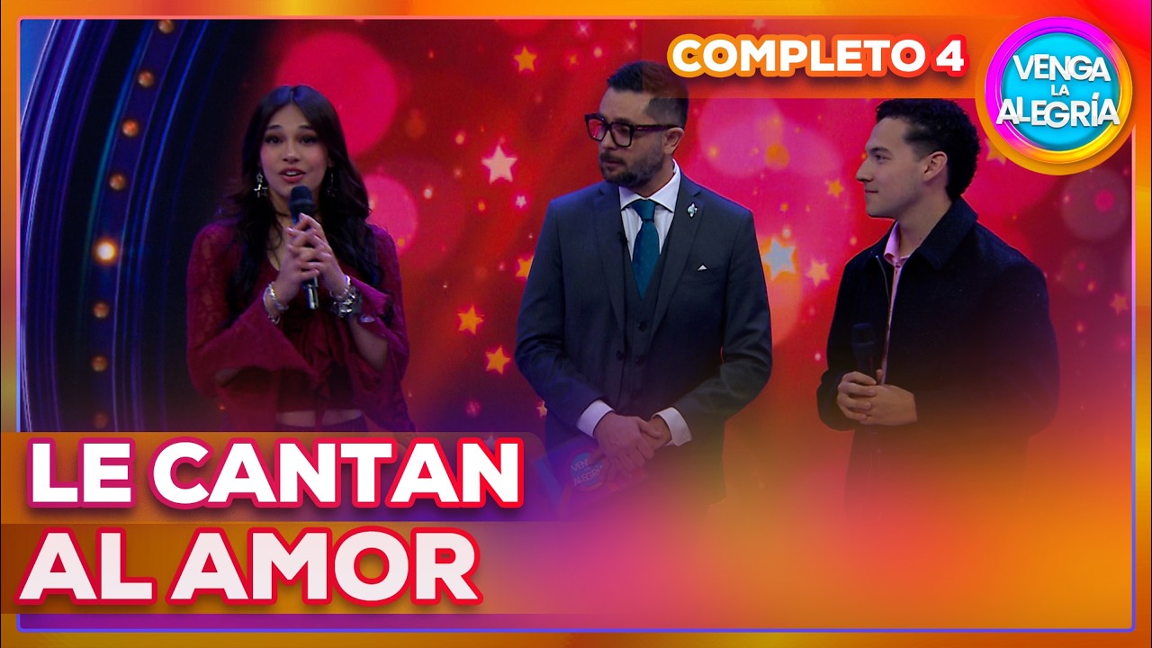 ¡En este de enamorados, Mar Lara y Mario Girón le cantan al amor! 🥰❤️ | Venga La Alegría
