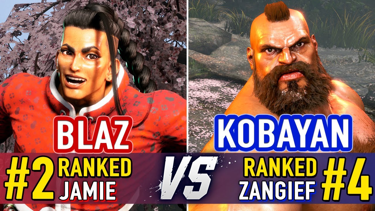 SF6 🤜 Blaz (#2 Ranked Jamie) vs Kobayan (#4 Ranked Zangief) 🤛 SF6 High Level Gameplay